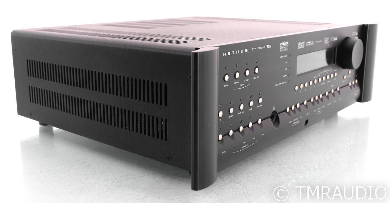 Anthem Statement D2 7.1 Channel Home Theater Processor; Black; Remote