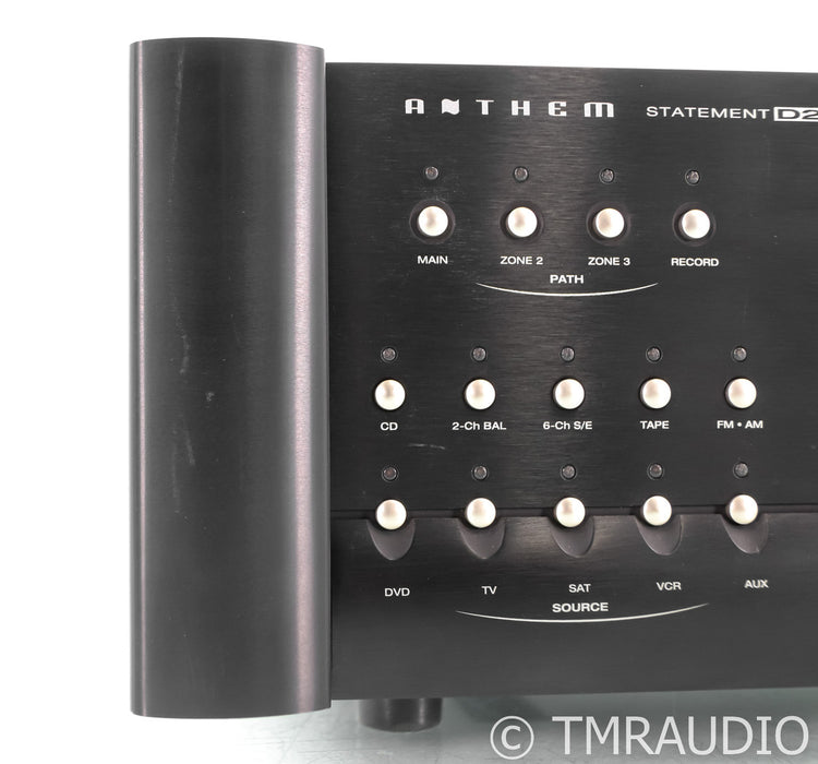 Anthem Statement D2 7.1 Channel Home Theater Processor; Black; Remote