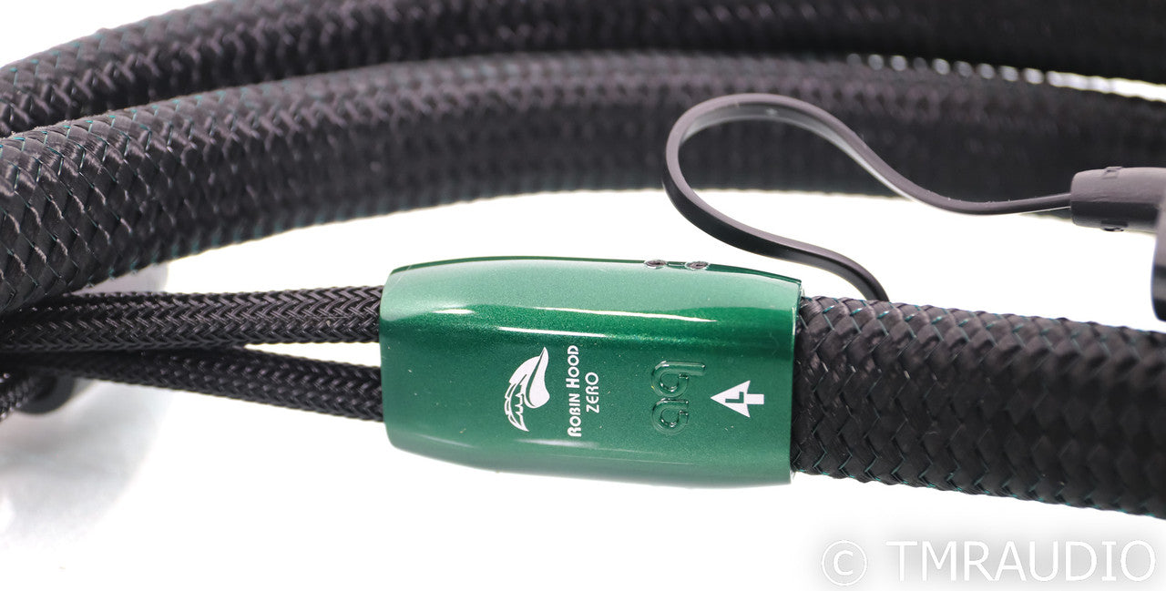 Audioquest Robin Hood ZERO Speaker Cables; 8ft Pair (Open Box)