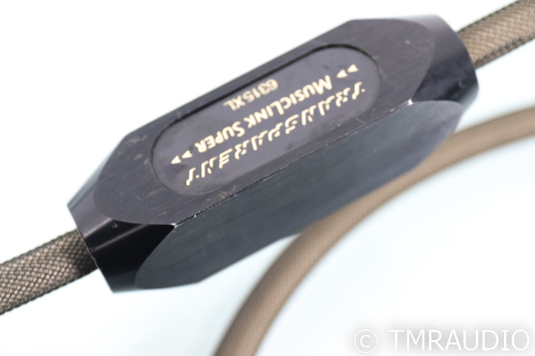 Transparent Audio MusicLink Super RCA Cables; 2m Pair Interconnects