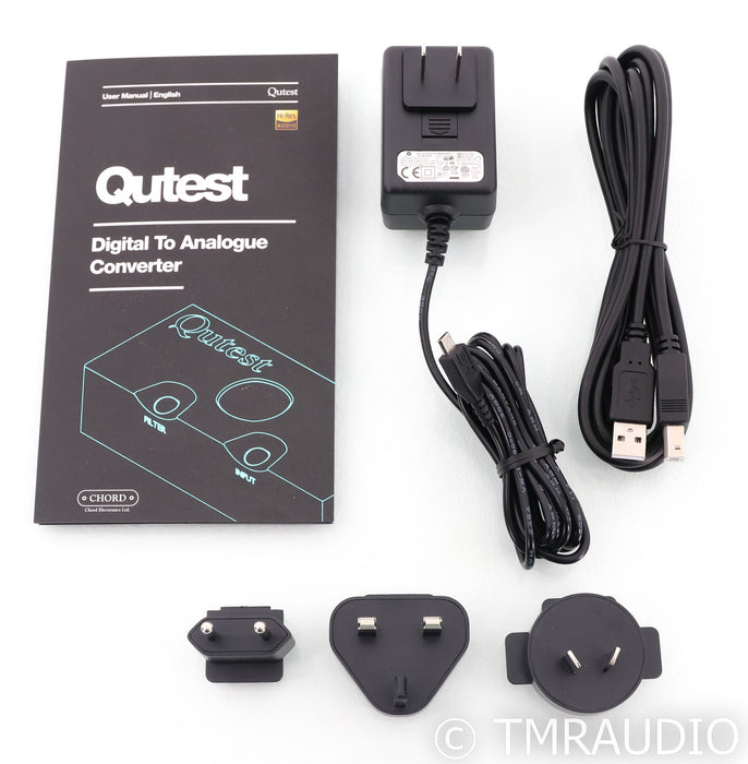Chord Electronics Qutest DAC; D/A Converter; Black