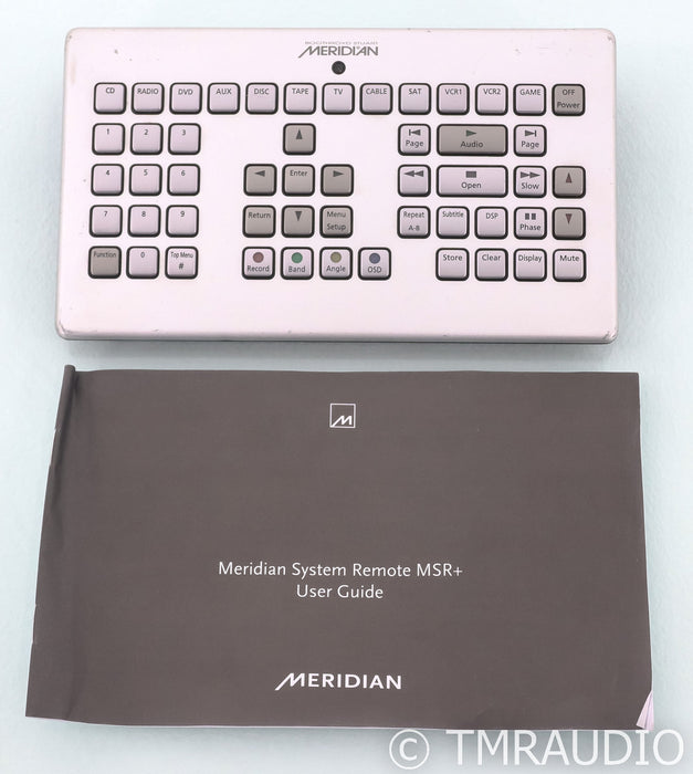Meridian 808.3 Signature CD Player / DAC; D/A Converter; Preamplifier; Remote