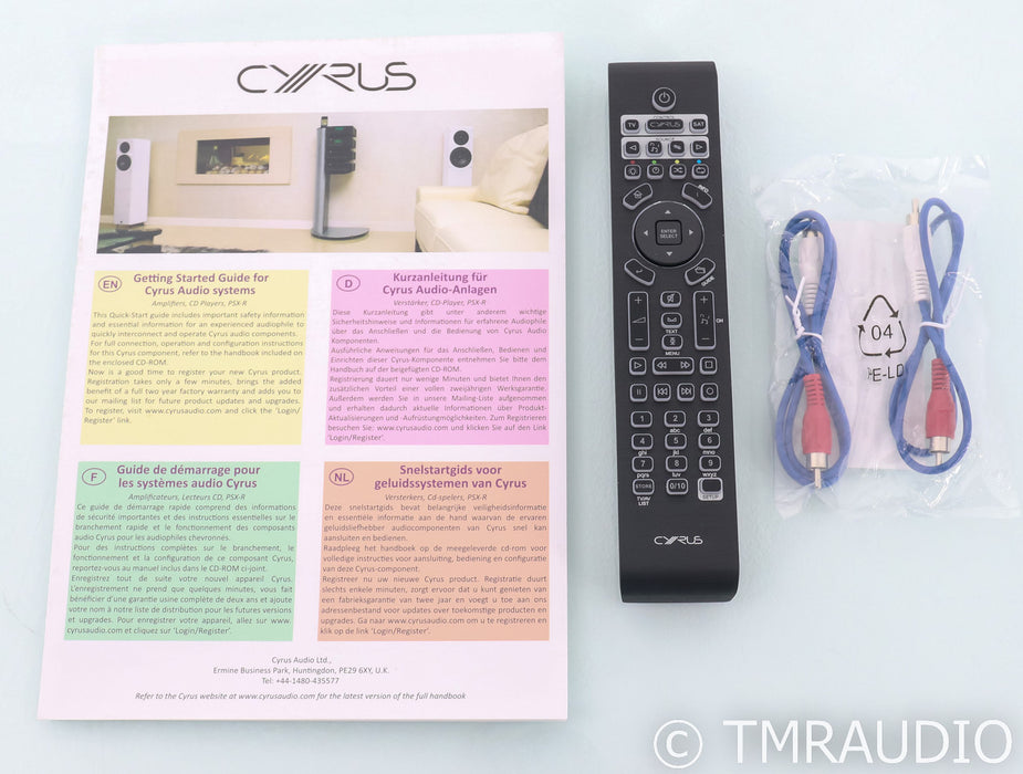 Cyrus CD I CD Player; Remote; CDi