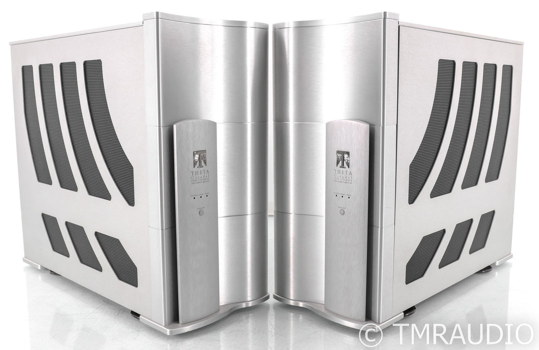 Theta Digital Citadel 1.5 Monoblock Power Amplifiers; Silver Pair