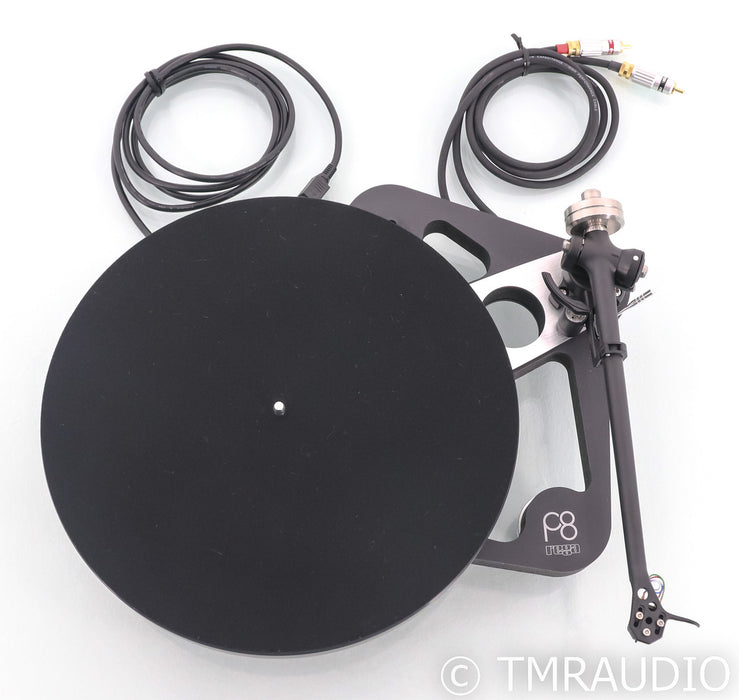 Rega Planar 8 Belt Drive Turntable; RB880 Tonearm; Ania Pro MC Cartridge