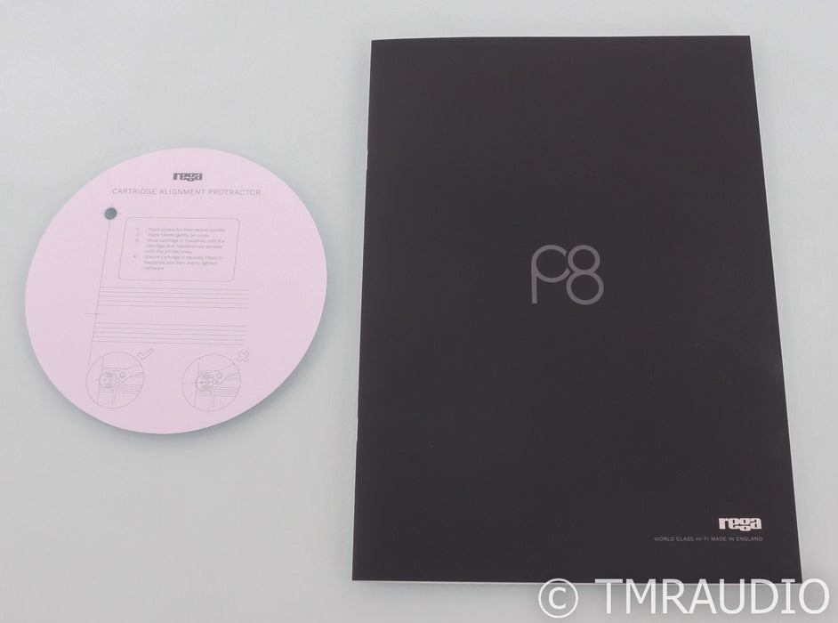 Rega Planar 8 Belt Drive Turntable; RB880 Tonearm; Ania Pro MC Cartridge