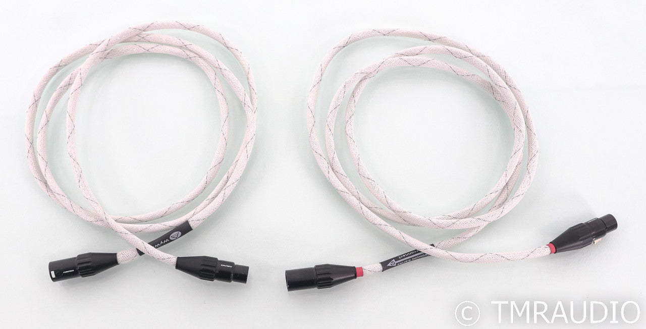 WyWires Platinum XLR Cables; 2m Pair Balanced Interconnects