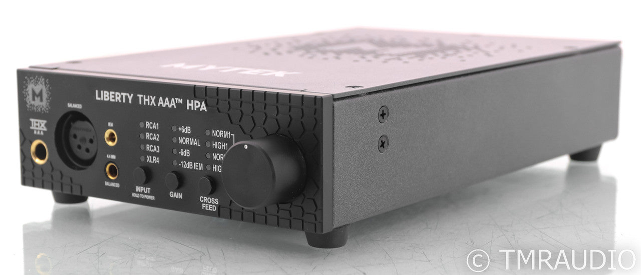 Mytek Liberty THX AAA HPA Headphone Amplifier; Black