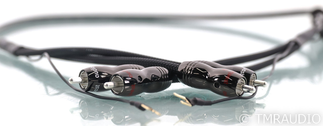 AudioQuest WEL Signature Tonearm Cable; 1.2m Stereo Interconnect (Open Box)
