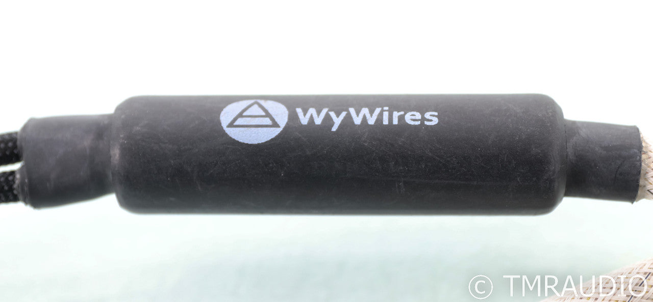 WyWires Platinum Speaker Cables; 8ft Pair