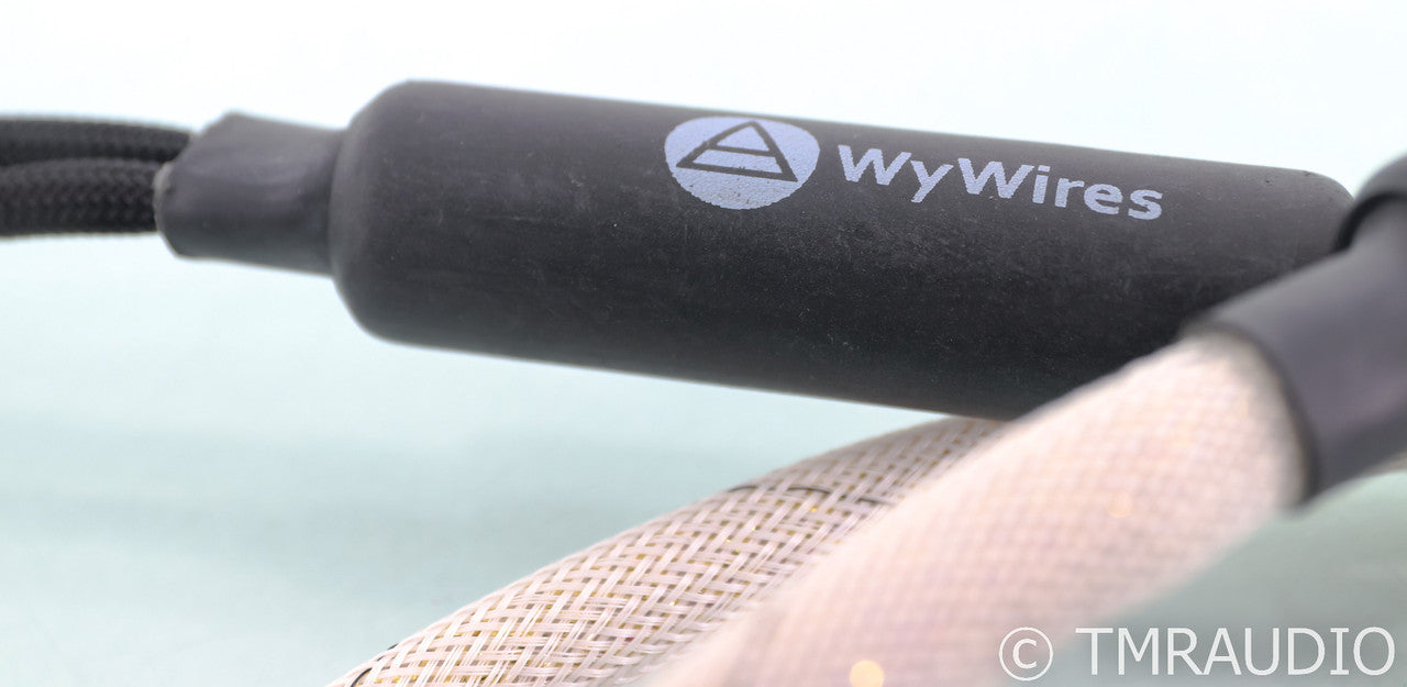 WyWires Platinum Speaker Cables; 8ft Pair