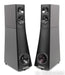 YG Acoustics Hailey 1.2 Floorstanding Speakers; Black Aluminum Pair