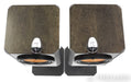 B&W Silver Signature Bookshelf Speakers; Pair w/ Stands; Crossovers