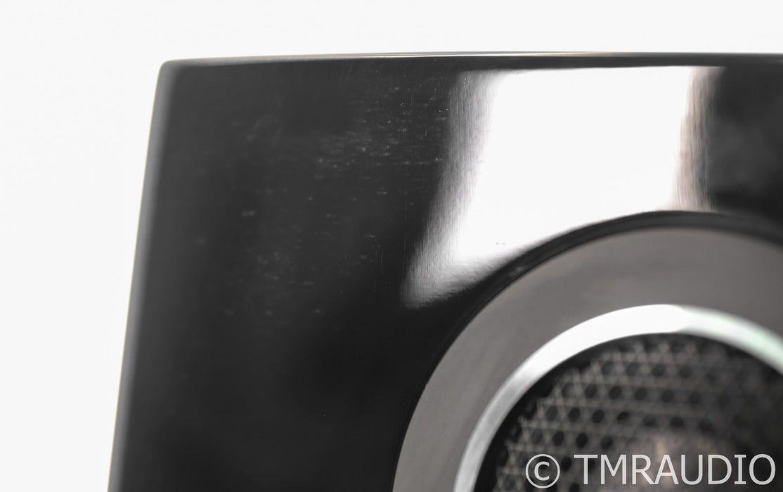 B&W 707 S2 Bookshelf Speakers; S-2; Piano Black Pair