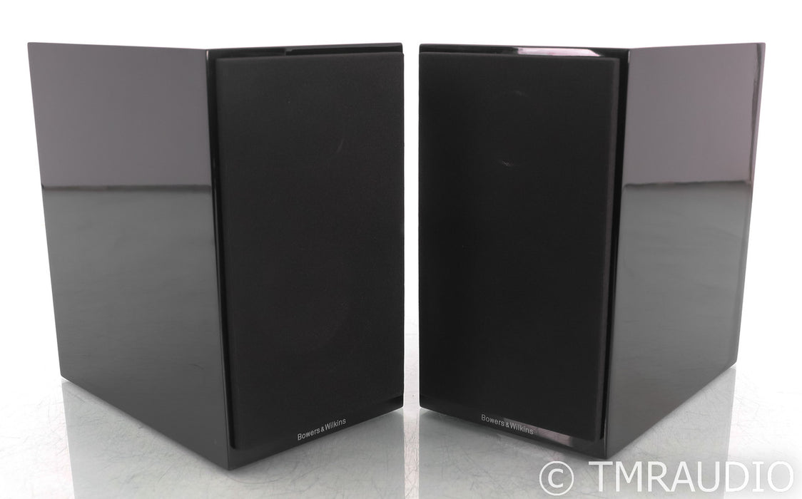 B&W 707 S2 Bookshelf Speakers; S-2; Piano Black Pair