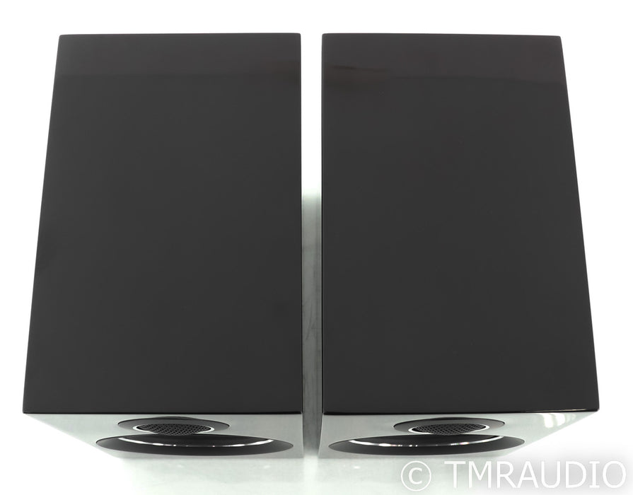 B&W 707 S2 Bookshelf Speakers; S-2; Piano Black Pair
