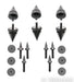 LSA 20 Statement Floorstanding Speakers; Chocolate Rosewood Laquer Pair