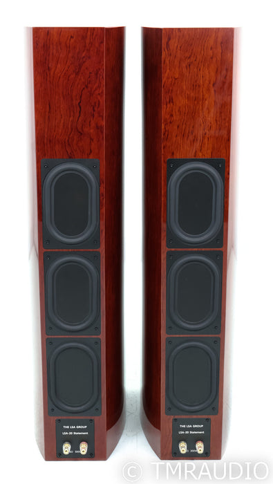 LSA 20 Statement Floorstanding Speakers; Chocolate Rosewood Laquer Pair