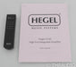 Hegel H160 Stereo Integrated Amplifier; H-160; DAC; Remote