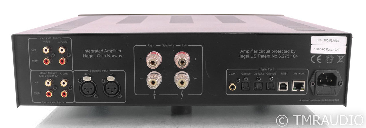 Hegel H160 Stereo Integrated Amplifier; H-160; DAC; Remote