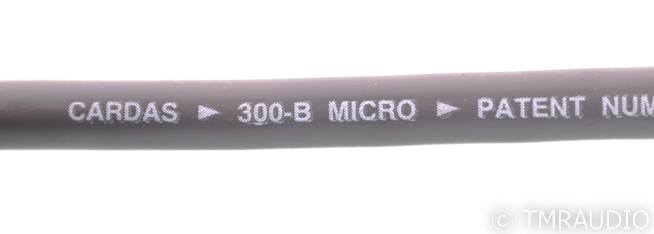 Cardas 300-B MicroTwin RCA Cables; TwinLink; 5m Pair Interconnects