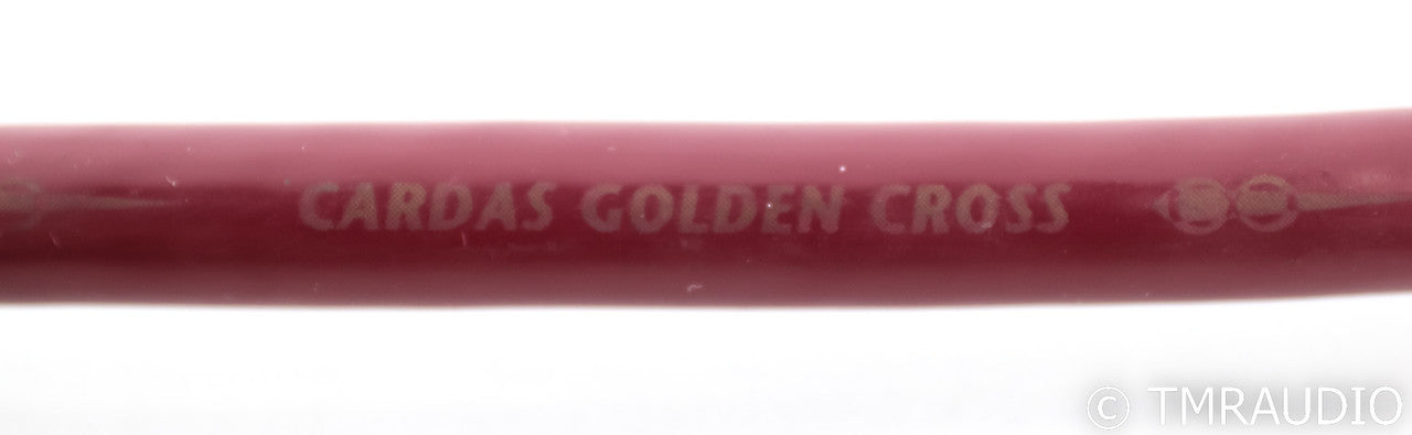 Cardas Golden Cross XLR Cables; 2m Pair Balanced Interconnects