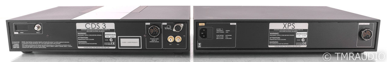 Naim CDS3 CD Player w/ XPS2 DR PSU; Remote; Black