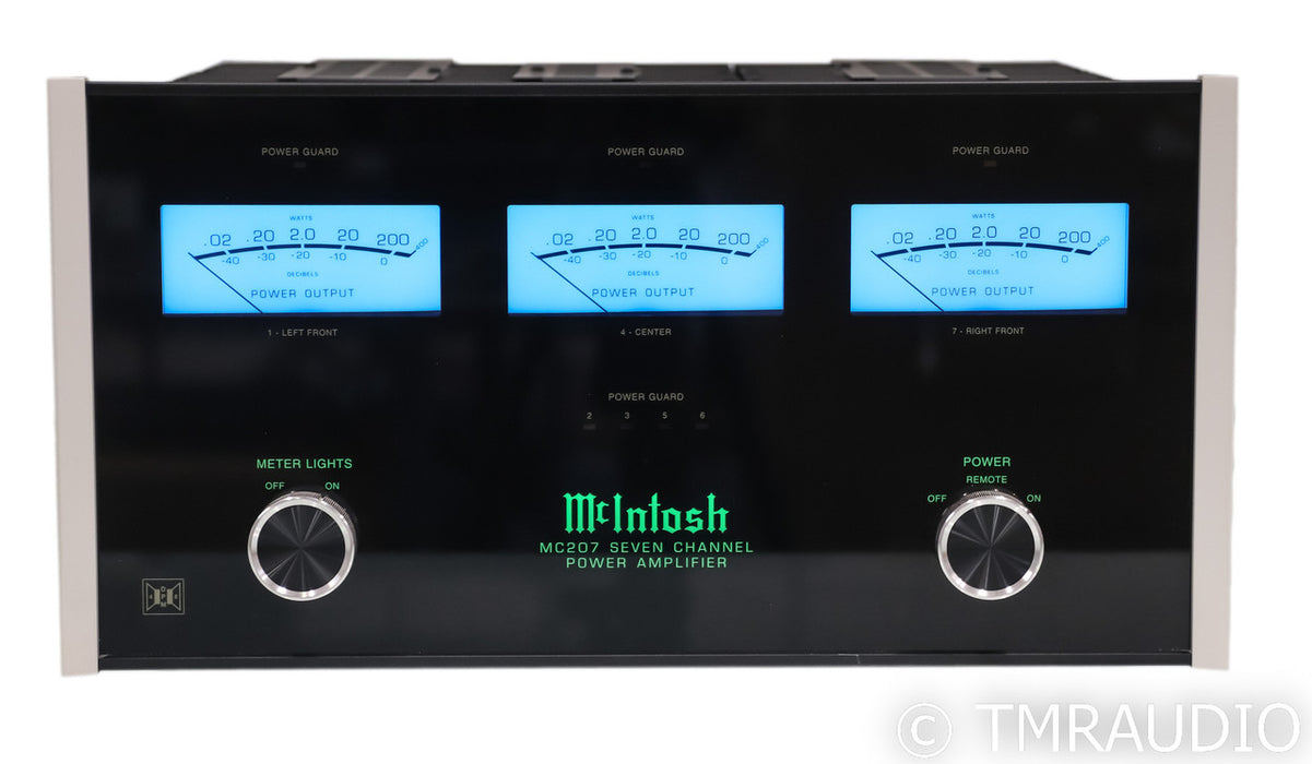 McIntosh MC207 7 Channel Power Amplifier; MC-207