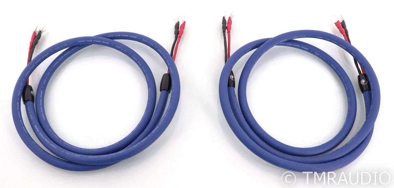 Cardas Clear Cygnus Speaker Cables; 2.5m Pair (Open Box)
