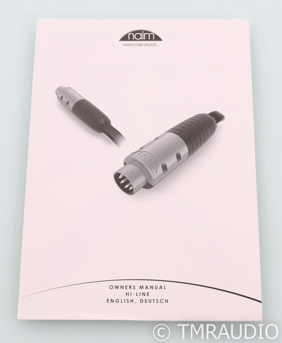 Naim Hi-Line 5 Pin Interconnect Cable; 1.25m 5-Pin DIN