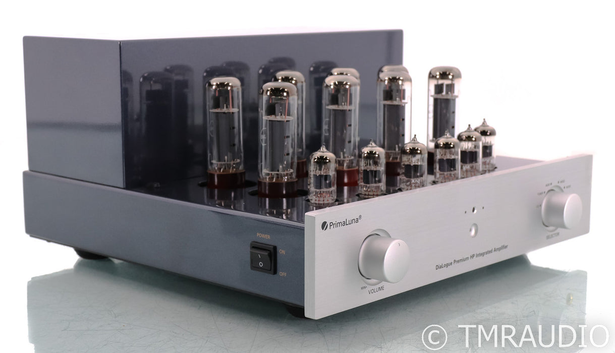 PrimaLuna DiaLogue Premium HP  Tube Integrated Amplifier; Silver; Remote
