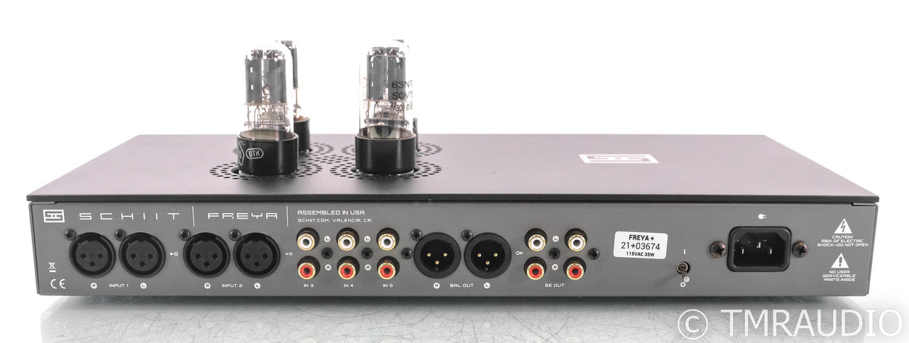 Schiit Freya+ Stereo Tube Hybrid Preamplifier; Plus; Remote