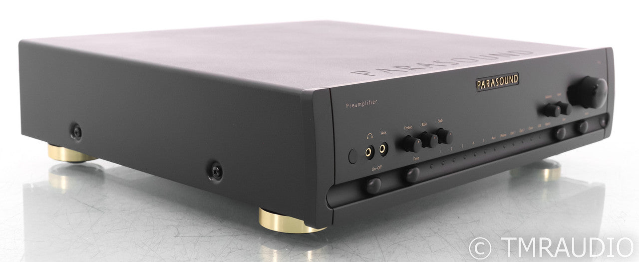 Parasound P6 2.1 Channel Preamplifier / DAC; P-6; MM / MC Phono; Remote (Unused)