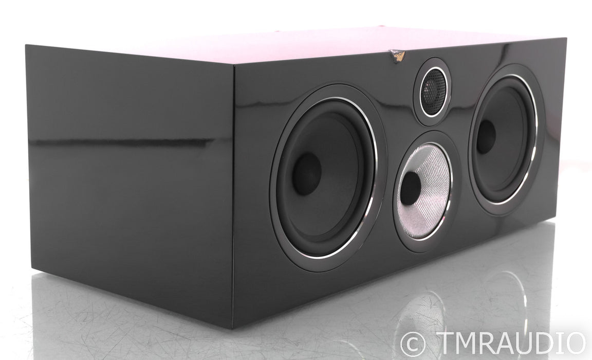 B&W HTM71 S2 Center Channel Speaker; HTM-71 S-2; Piano Black