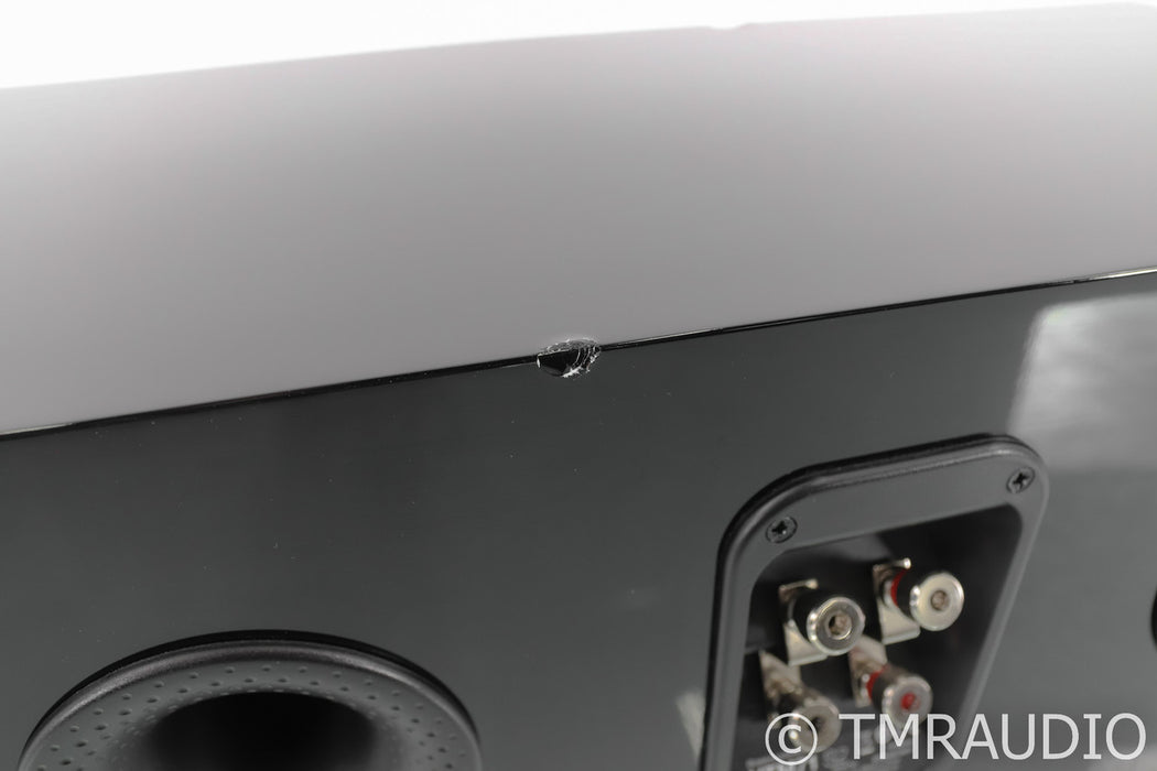 B&W HTM71 S2 Center Channel Speaker; HTM-71 S-2; Piano Black