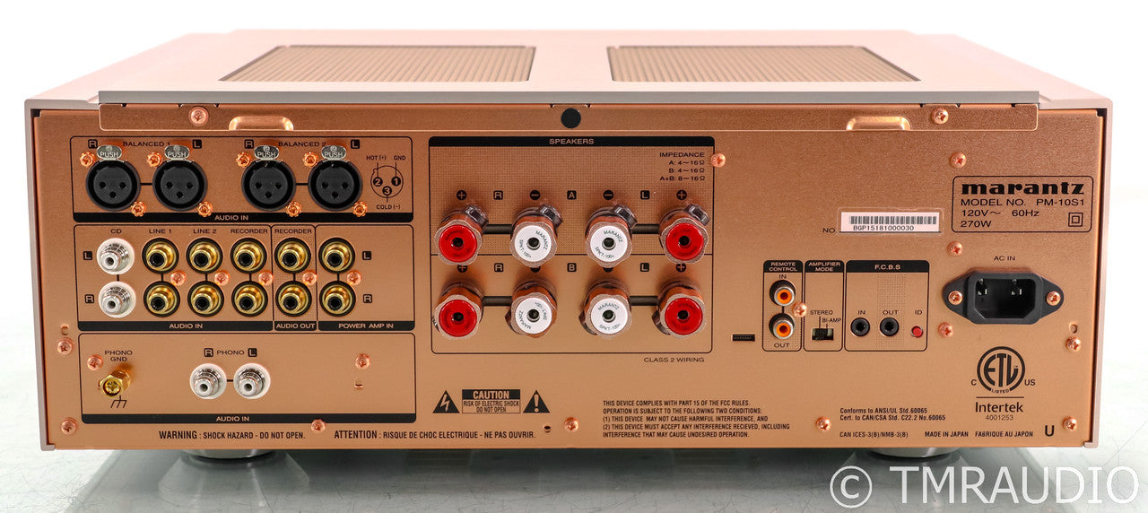 Marantz PM-10S1 Stereo Integrated Amplifier; PM10S1; Remote