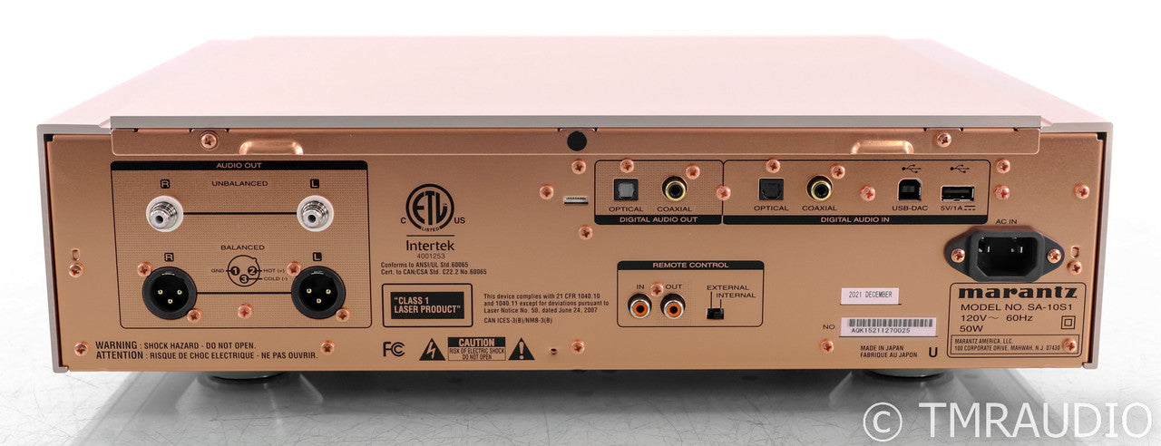 Marantz SA-10S1 SACD / CD Player; Remote