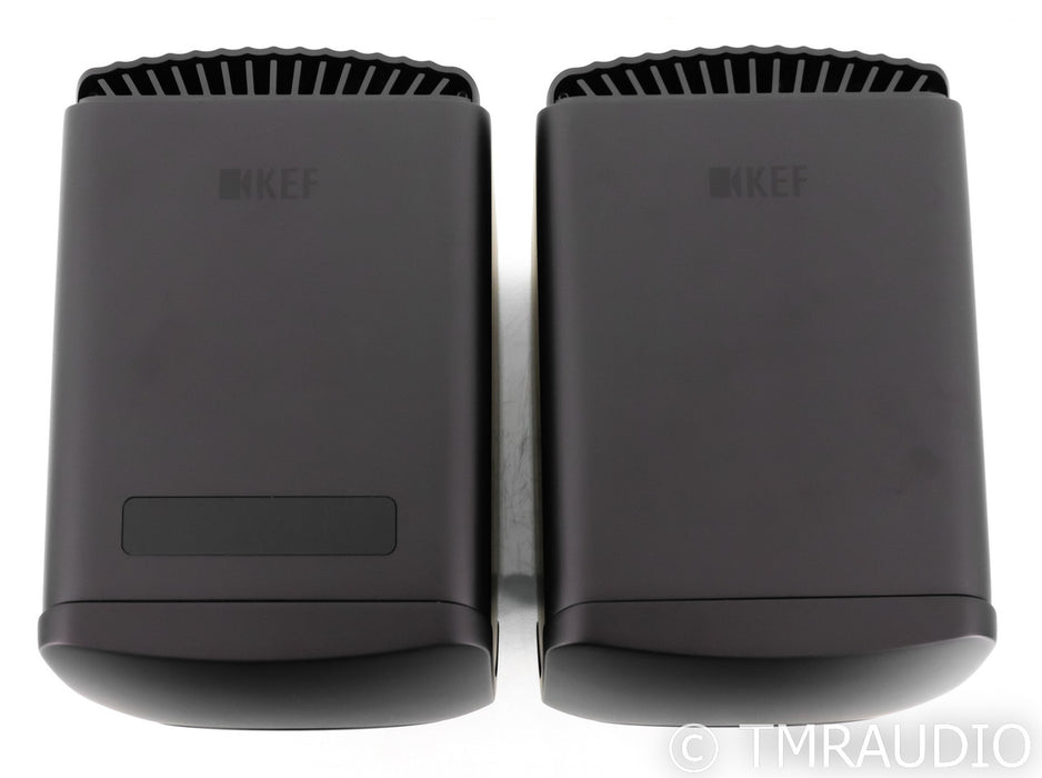 KEF LS50 Wireless II Wireless Bookshelf Speakers; Black Pair