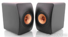 KEF LS50 Wireless II Wireless Bookshelf Speakers; Black Pair