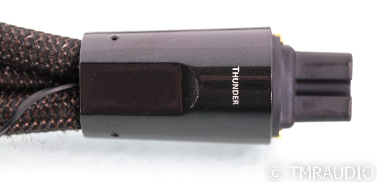 AudioQuest Thunder High Variable Current Power Cable; 3m AC Cord; 72v DBS