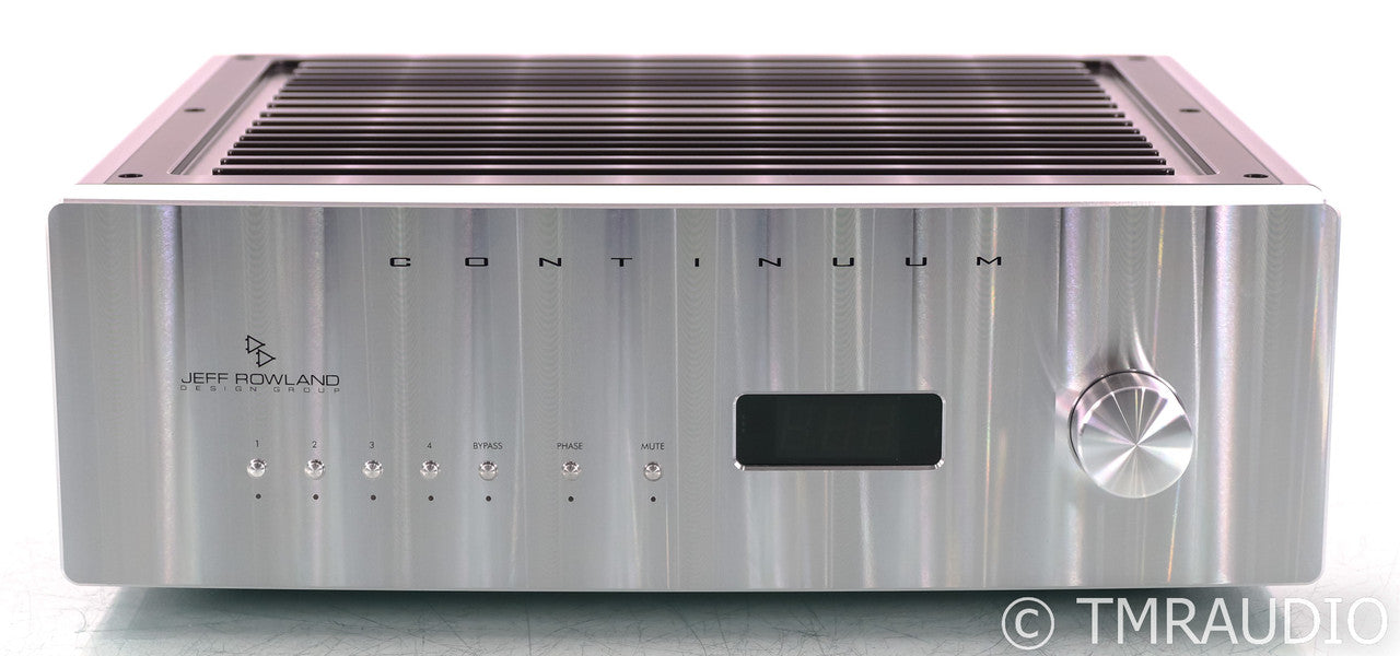 Jeff Rowland Continuum S2 Integrated Stereo Amplifier; S-2; Remote
