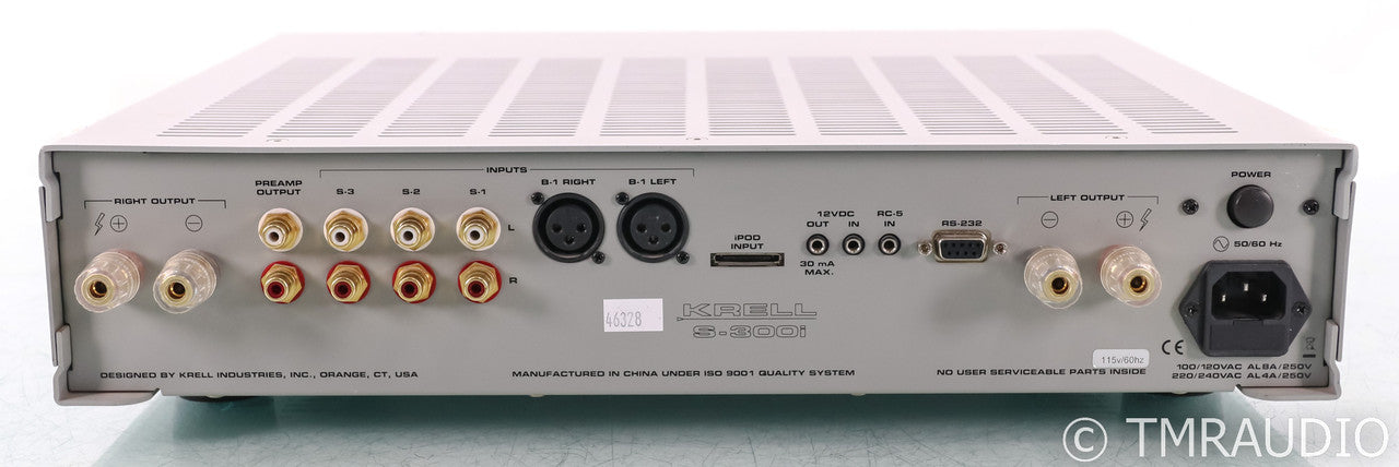 Krell S-300i Stereo Integrated Amplifier; S300i; Remote