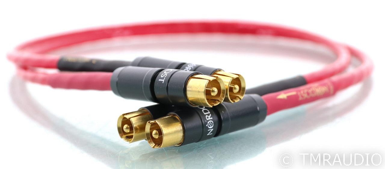 Nordost Heimdall 2 RCA Cables; 0.6m Red Pair Interconnects