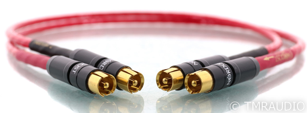 Nordost Heimdall 2 RCA Cables; 0.6m Red Pair Interconnects