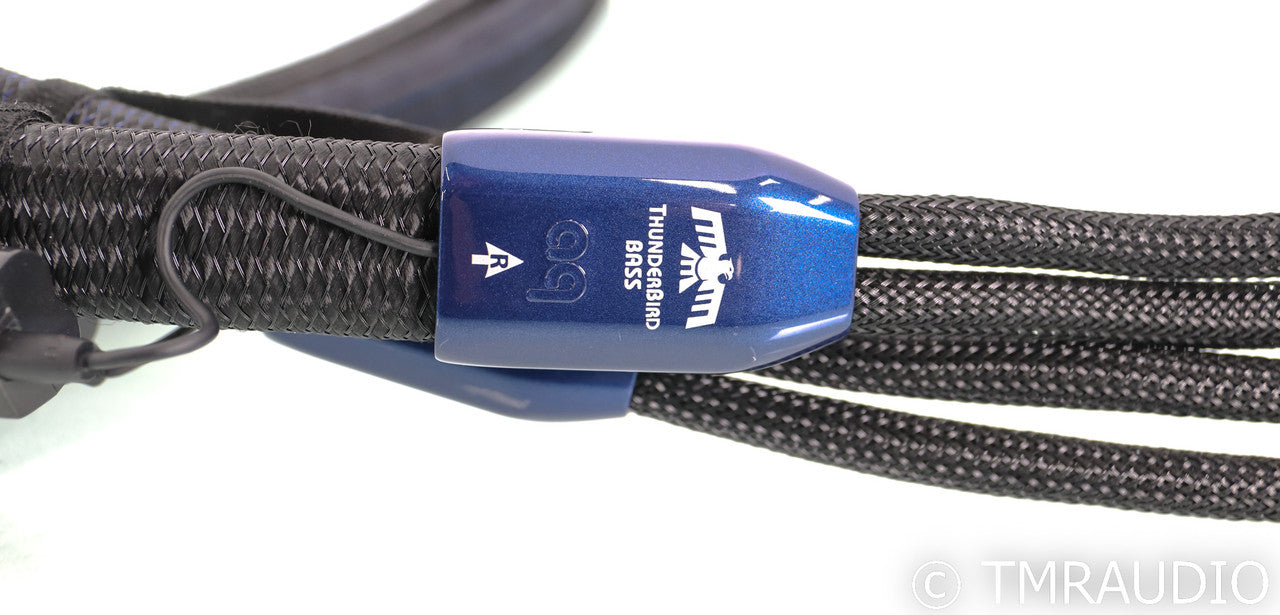 AudioQuest ThunderBird Bi-Wire Combo Speaker Cables; 6ft Pair (Open Box)