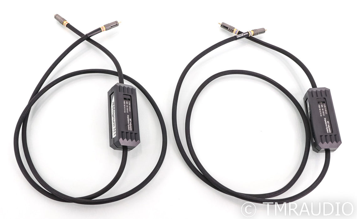 MIT Magnum MA RCA Cables; 2m Pair Interconnects; Adjustable Impedance