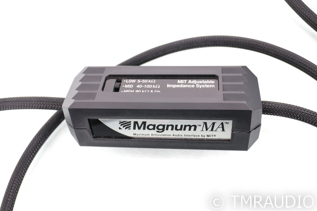 MIT Magnum MA RCA Cables; 2m Pair Interconnects; Adjustable Impedance