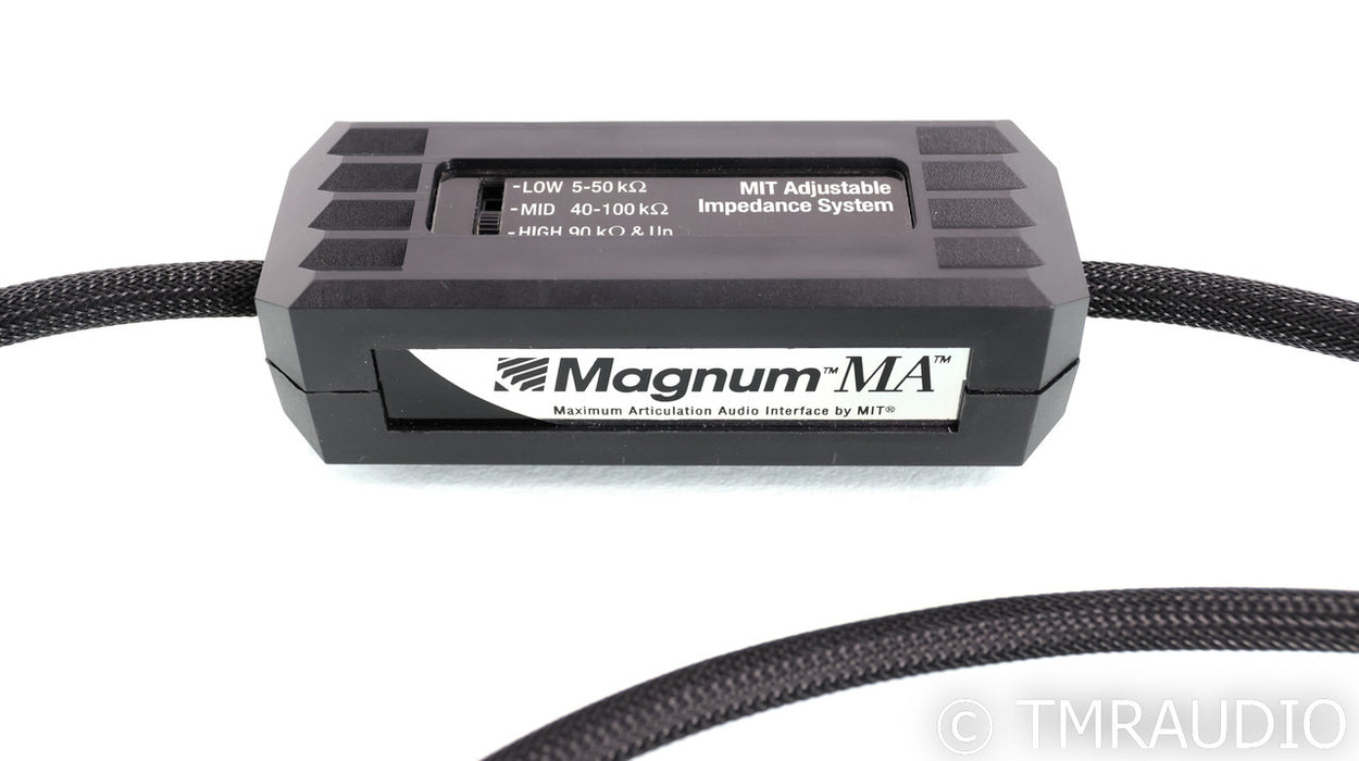 MIT Magnum MA RCA Cables; 2m Pair Interconnects; Adjustable Impedance