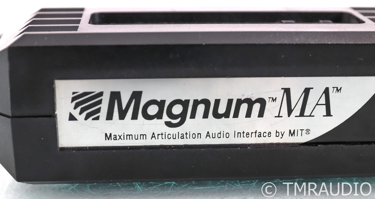 MIT Magnum MA XLR Cables; 1m Pair Balanced Interconnects; Adjustable Impedance