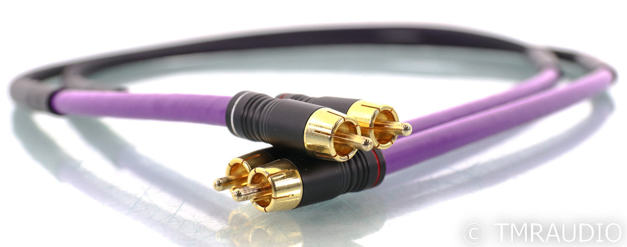 Basis Audio PSTT RCA Cables; 1m Pair Interconnects; Perfect Signal Transmission